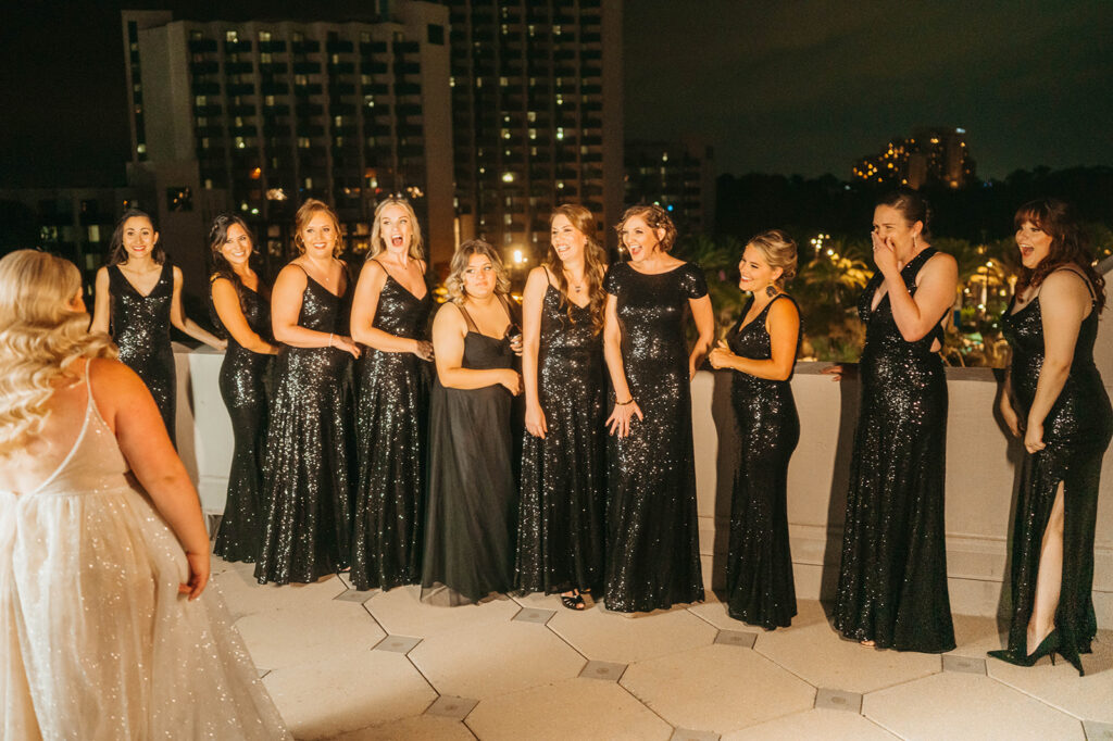 Disney Wedding Bridal Party